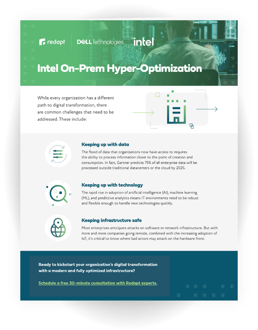 Intel On-Prem Hyper-Optimization | Redapt